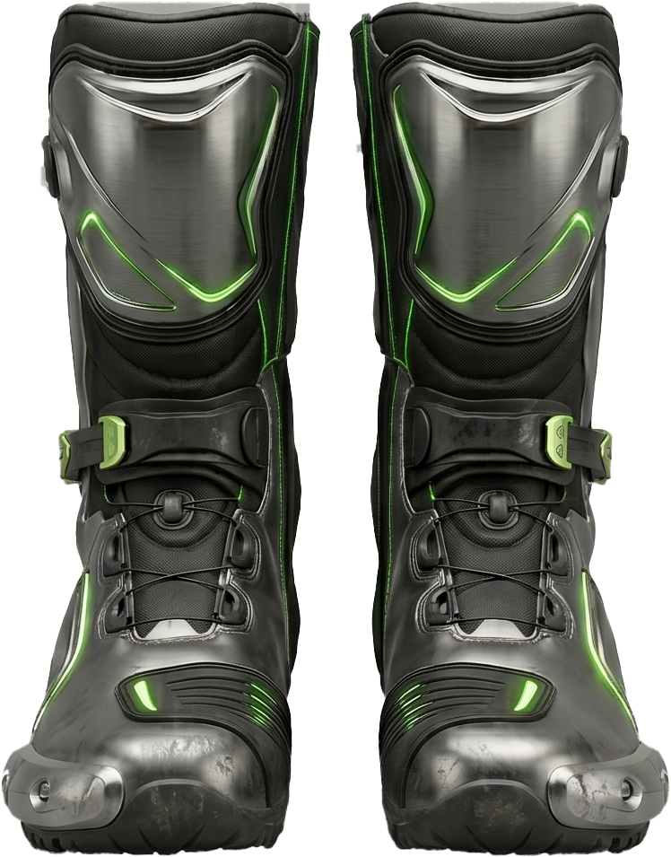 Neon Green Boots