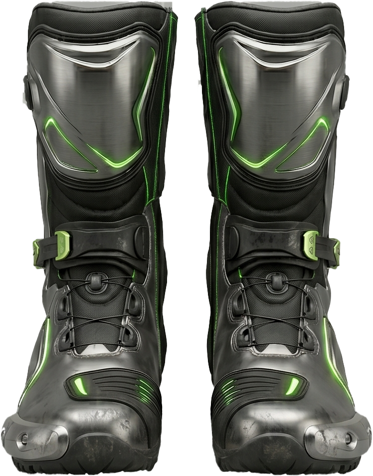 Neon Green Boots